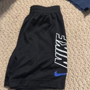 Nike shorts navy blue